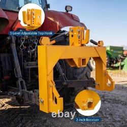 3 Point Quick Hitch Adapter Attachment 3000lb For Category 1 Tractor Heavy Duty
