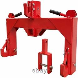 3 Point Quick Hitch Adapter Attachment 3000lbs For Category 1 Tractor Heavy Duty