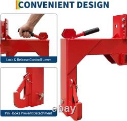 3 Point Quick Hitch Adapter Attachment 3000lbs For Category 1 Tractor Heavy Duty