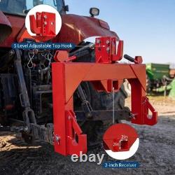 3 Point Quick Hitch Adapter Attachment 3000lbs For Category 1 Tractor Heavy Duty