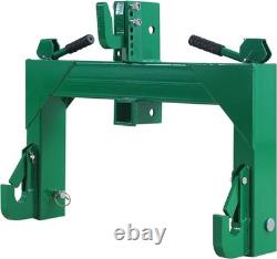 3 Point Quick Hitch Heavy-Duty 3000LB FOR Category 1 2 Tractor 2 Receiver Hitch