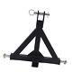 3 Point Trailer Hitch 2 Receiver Quick Hitch Rustproof Heavy Duty Tractor