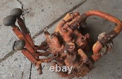 3 Spool Hydraulic Valve Bank Old Heavy Duty Valve Loader Trencher Tractor