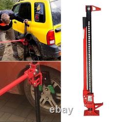 3 Ton Farm Jack Heavy Duty 48 Inch 1200mm High Lifting Ratchet Tractor Farm Jack