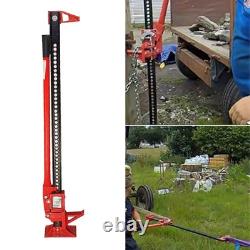 3 Ton Farm Jack Heavy Duty 48 Inch 1200mm High Lifting Ratchet Tractor Farm Jack