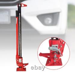 3 Ton Farm Jack Heavy Duty 48 Inch 1200mm High Lifting Ratchet Tractor Farm Jack