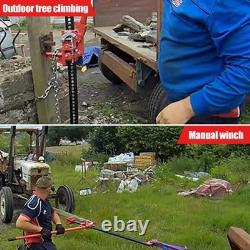 3 Ton Farm Jack Heavy Duty 48 Inch 1200mm High Lifting Ratchet Tractor Farm Jack