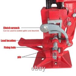 3 Ton Farm Jack Heavy Duty 48 Inch 1200mm High Lifting Ratchet Tractor Farm Jack