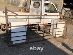 3 Vintage Metal Heavy Duty Pig/Farming/Garden Hurdles 305-330cm Length