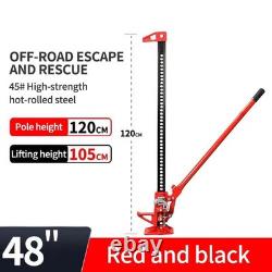 3piece Heavy-duty Ratcheting Off Road Utility Farm Jack For Tractor, Suv, Truck