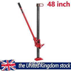 48inch Heavy Duty Farm Jack 3.5 Ton Lift Ideal for Car, Tractor, Off-Road Use