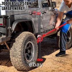 48inch Heavy Duty Farm Jack 3.5 Ton Lift Ideal for Car, Tractor, Off-Road Use