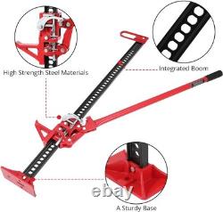 48inch Heavy Duty Farm Jack 3.5 Ton Lift Ideal for Car, Tractor, Off-Road Use