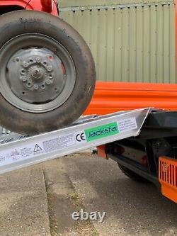 4 Meter Aluminium Loading Ramps 3 Ton Heavy Duty Pair, Includes VAT & Delivery