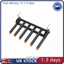 58 4000lbs Pallet Forks Heavy Duty For Tractor Attachments Loader Bucket Forks