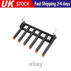 58 Pallet Forks Heavy Duty 4000lbs Forks for Tractor Attachments Loader Bucket