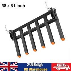 58 Pallet Forks Heavy Duty Forks 4000lbs for Tractor Attachments Loader Bucket
