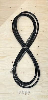 5.9m Heavy Duty Push/Pull Ball Bearing Low Friction Swivel Clevis Control Cable