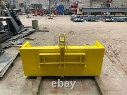 5ft tractor transport link box tipping 3 pt linkage, heavy duty 1.5m high cap