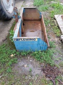 5ft wide transport tipping link box for tractor