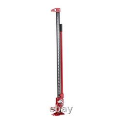 60 inch 3 Tonne High Lift Farm Jack for 4x4 Tractors Trucks, Red Heavy Duty UK