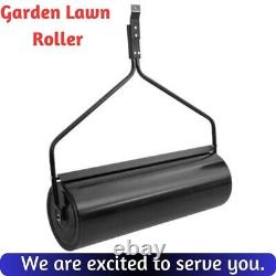 63 Litr Lawn Roller Heavy Duty Garden Cylindrical Tractor Deck Grass Seed Filler