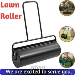 63 Litr Lawn Roller Heavy Duty Garden Cylindrical Tractor Deck Grass Seed Filler