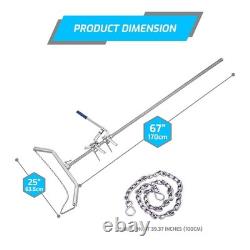 66 Ratchet Calf Puller Heavy Duty Calving Aid Stainless Steel Cattle Extractor
