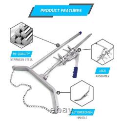 66 Ratchet Calf Puller Heavy Duty Calving Aid Stainless Steel Cattle Extractor