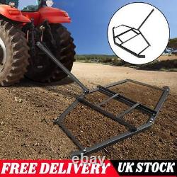 74'' Drag Harrow Driveway Grader Landscape Power Rake for ATV UTV Tractor Yard