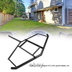 74'' Drag Harrow Driveway Grader Landscape Power Rake for ATV UTV Tractor Yard