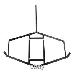 74 Inch Drag Driveway Tractor Harrow Heavy Duty Steel Lawn Leveling Rake Fo FI
