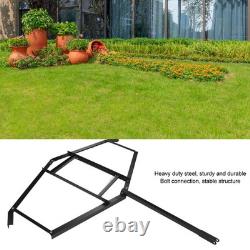 74 Inch Drag Driveway Tractor Harrow Heavy Duty Steel Lawn Leveling Rake Fo FI