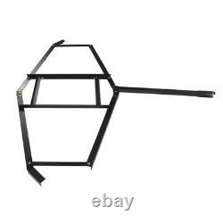 74 Inch Drag Driveway Tractor Harrow Heavy Duty Steel Lawn Leveling Rake Fo ZC