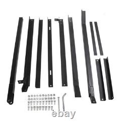 74in Drag Driveway Tractor Harrow Heavy Duty Steel Lawn Leveling Rake For AT HOT