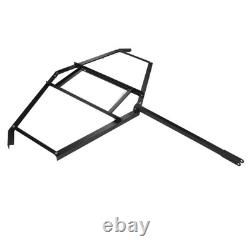 74in Drag Driveway Tractor Harrow Heavy Duty Steel Lawn Leveling Rake For AT HOT