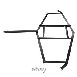 74in Drag Driveway Tractor Harrow Heavy Duty Steel Lawn Leveling Rake For AT HOT