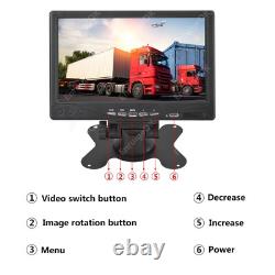 7 Monitor Waterproof Heavy Duty Rear Reversing Camera for Van Tractor Truck Bus