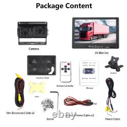 7 Monitor Waterproof Heavy Duty Rear Reversing Camera for Van Tractor Truck Bus