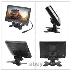 7 Monitor Waterproof Heavy Duty Rear Reversing Camera for Van Tractor Truck Bus
