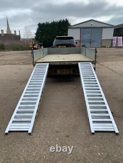 8' Loading Ramps 4 TON Heavy Duty 2.5m Long Pair HOOK TOP in stock Delivered