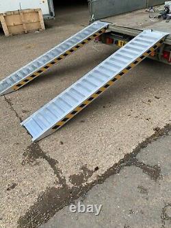 8' Loading Ramps 4 TON Heavy Duty 2.5m Long Pair in stockCOLLECTION OPTION