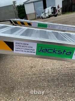 8' Loading Ramps 4 TON Heavy Duty 2.5m Long Pair in stockIncludes Delivery