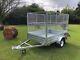 8x5 Trailer Double Cage Gardener Special Edition 750kg New Apache Heavy Duty
