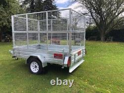 8x5 Trailer Double cage Gardener special edition 750KG New Apache Heavy Duty