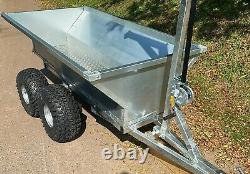 APACHE AGG 500 ATV OFF ROAD TRAILER, TIPPING HEAVY DUTY OFF ROAD, Apache Trailer