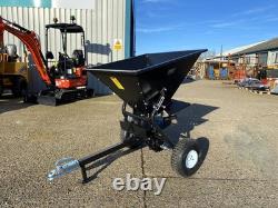 ATV 350lb heavy duty multipurpose towable spreader