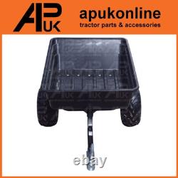 ATV Quad 700kg Tipping Trailer with Hitch for Landscaping Gravel Soil Hay Muck
