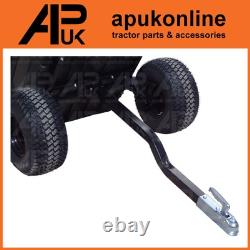 ATV Quad Tipper Trailer with Mesh Panels for Compost Gravel Soil or Manure