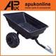Atv Yard Trailer 700kg Tipping Utility Dump Cart For Hay Manure Landscaping Use